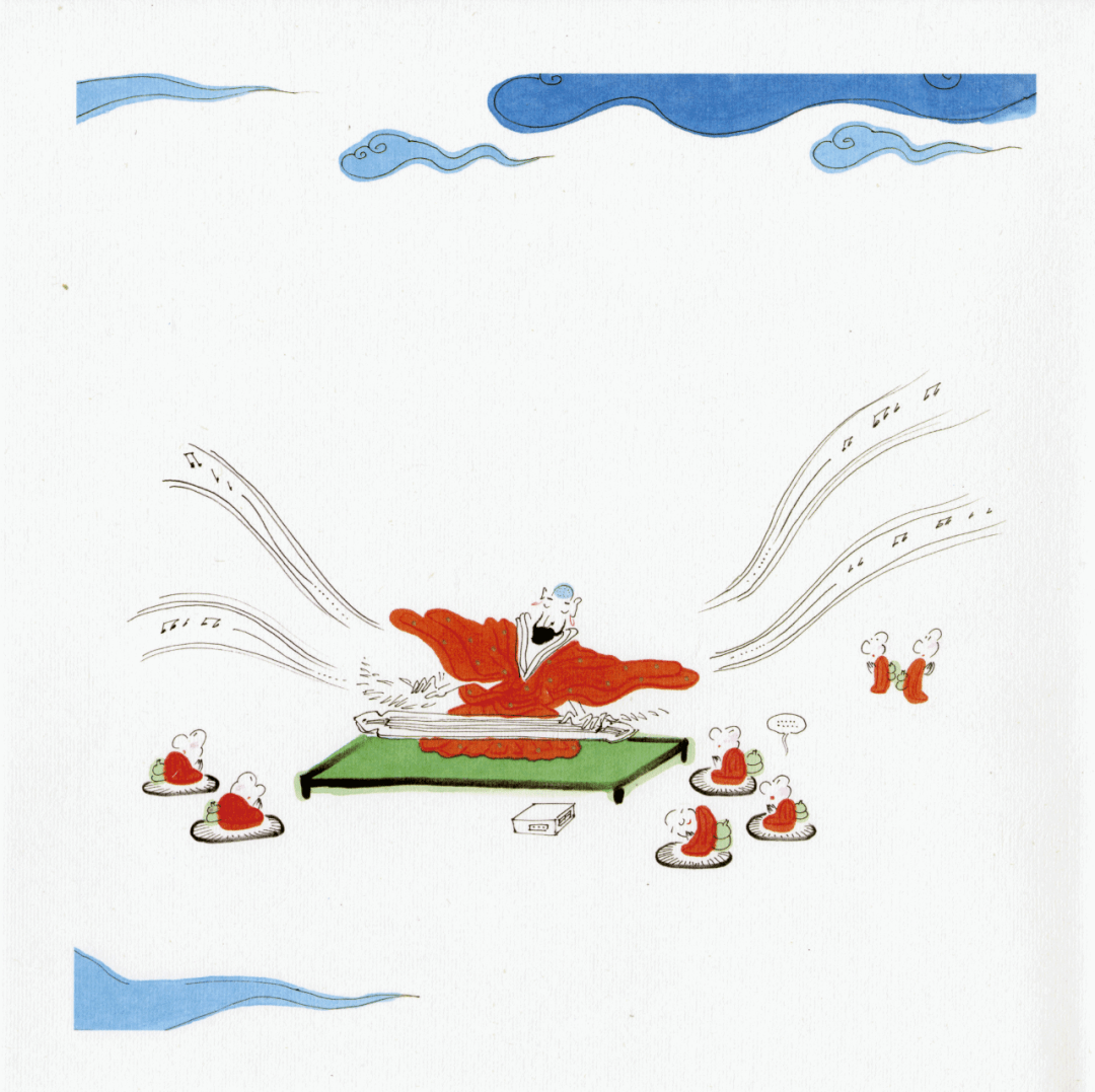 蔡志忠皈依佛门之后._工作