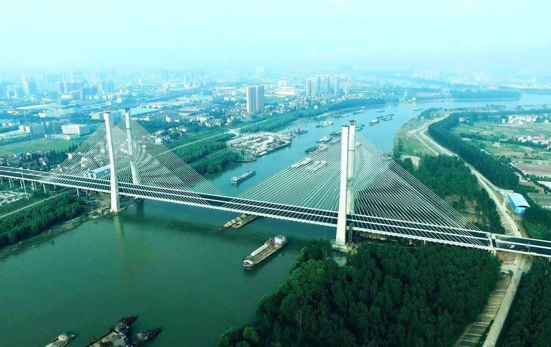 汉江主跨最长,亚洲最宽预应力混凝土斜拉桥武汉四环线汉江大桥(三公司