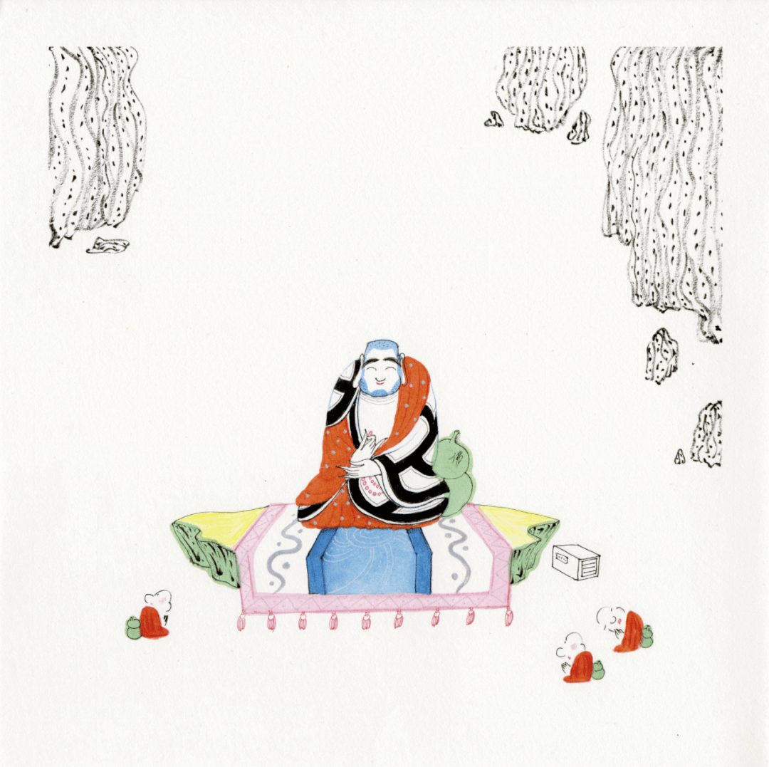 从禅意漫画到少林寺画僧!蔡志忠皈依佛门之后.