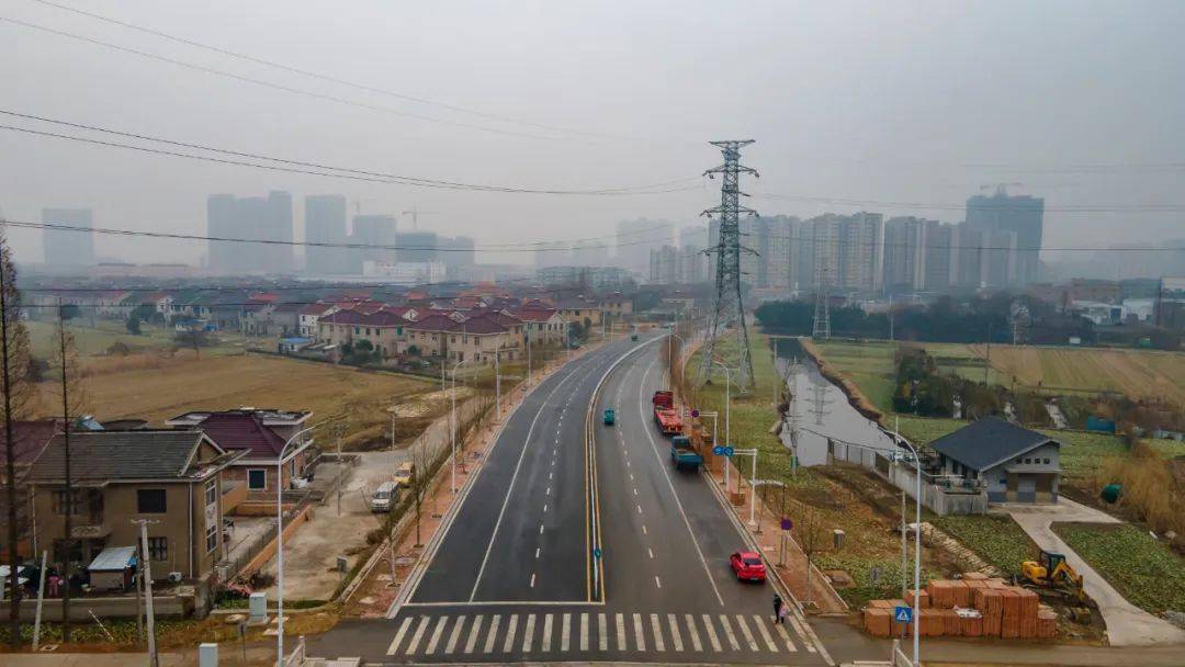 扬中这条路终于通车五分钟通达市中心