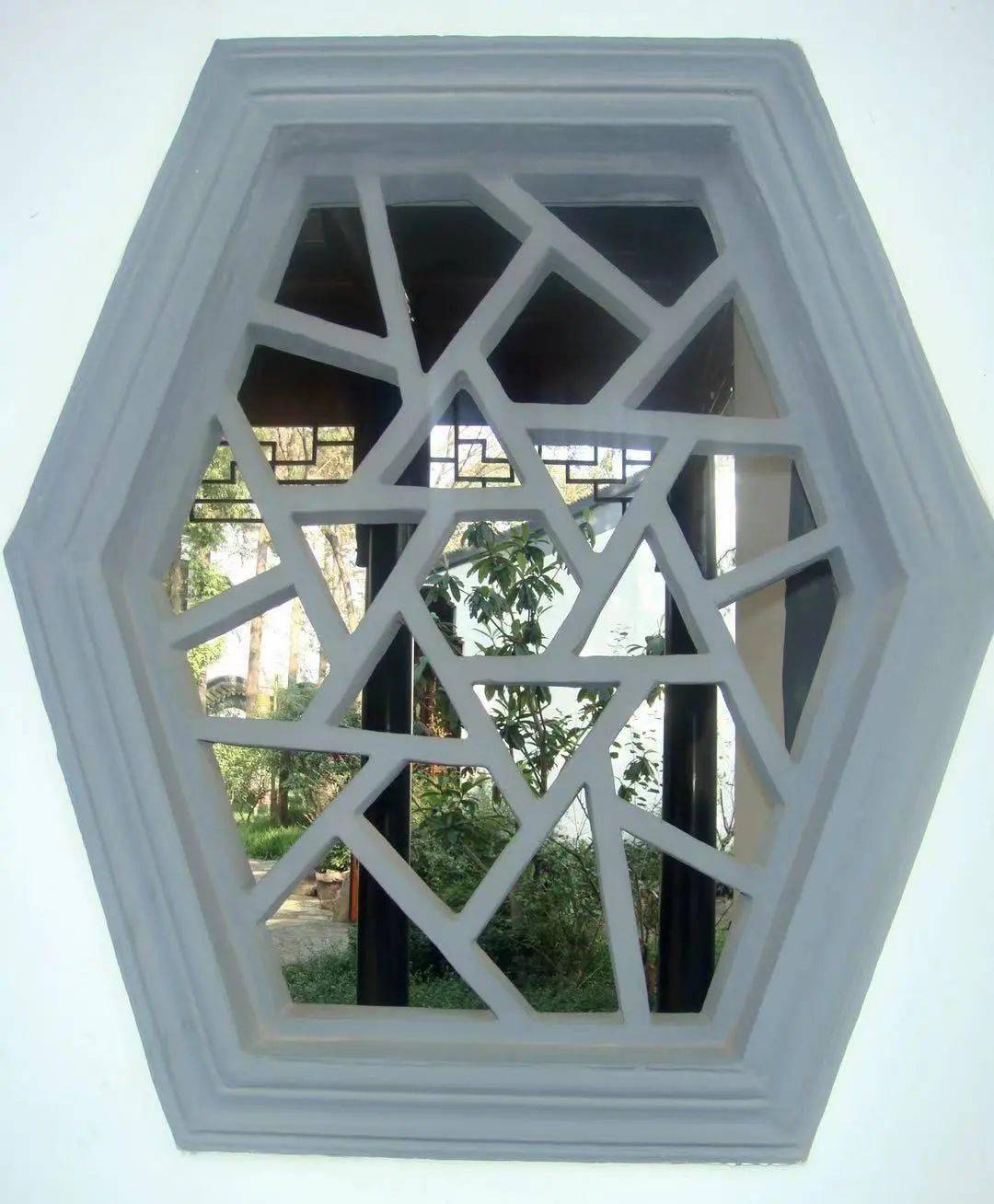 盲窗】cwm听雨/摄)(【漏窗】小牛1030/摄)(漏窗)(洞窗)古猗园花窗为古