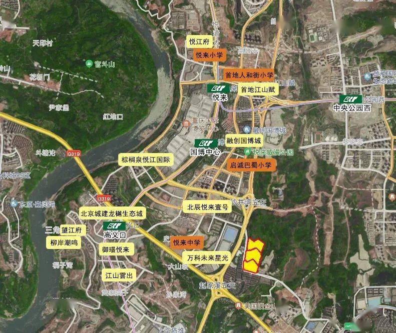 渝北区拟推1824亩商住用地中央公园空港集中发力