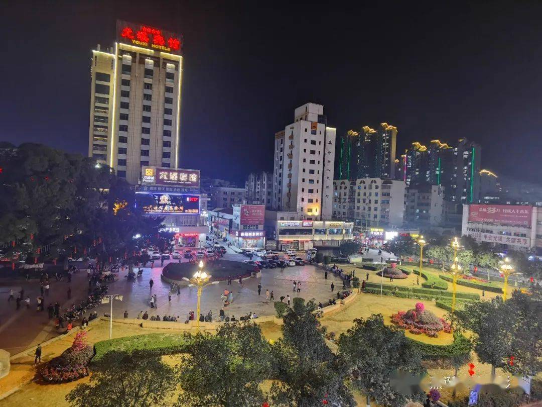 尤溪县夜景图图片