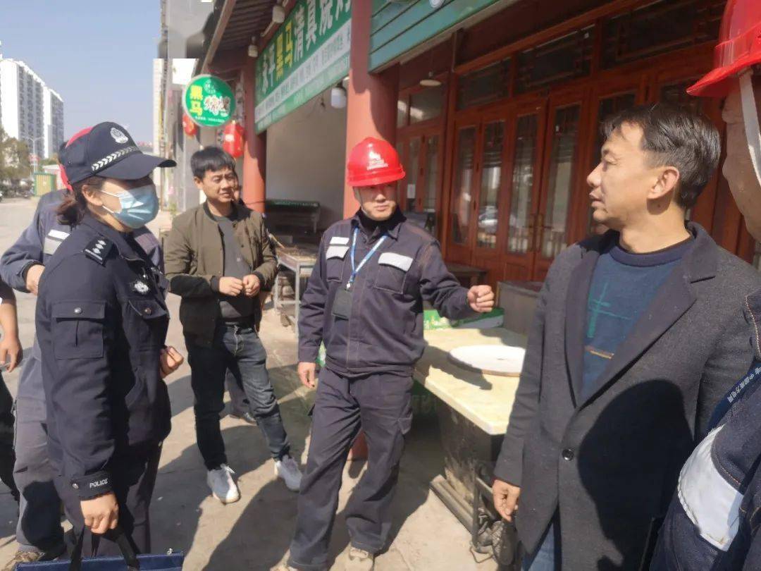 用电负荷增加及老街子烧烤城的用电特点,大理永平供电局联合县公安