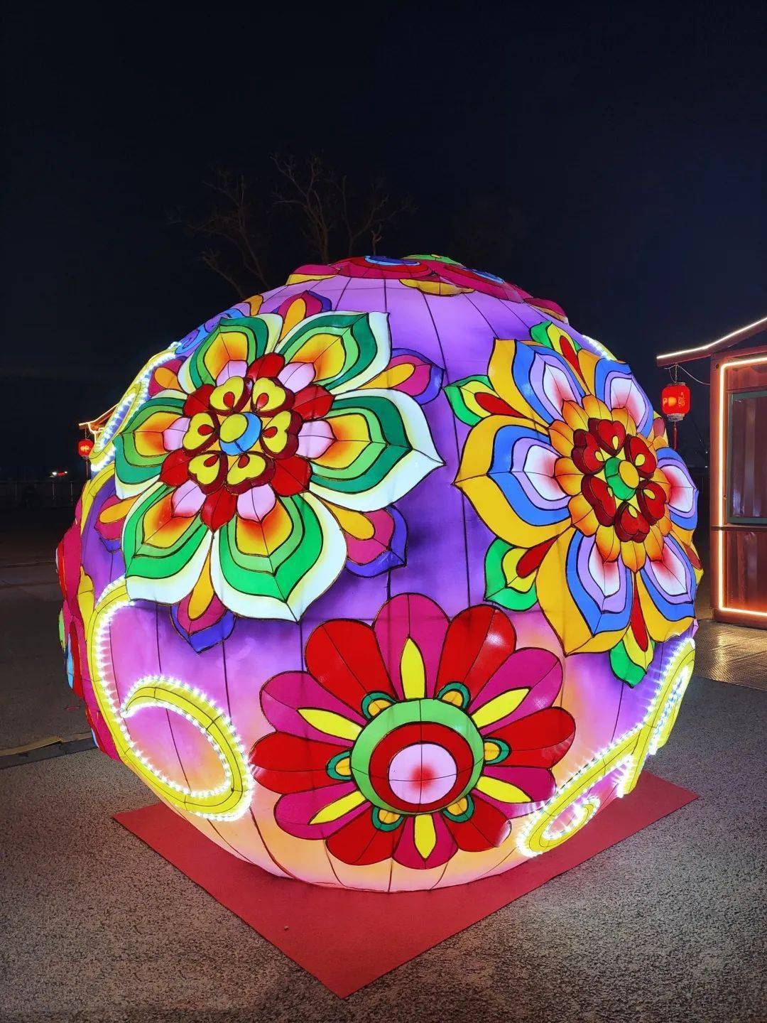 西安这几个年味十足的赏花灯好趣处!