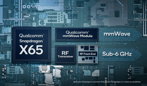 系统|高通发布骁龙X65：第四代5G基带 峰值速率达10Gbps