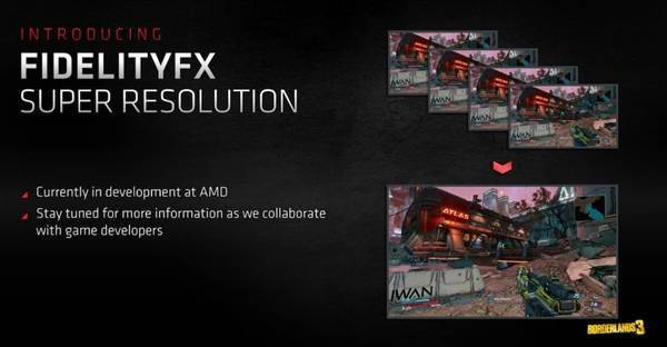 对标N卡DLSS!AMD FidelityFX超采样技术有望今春随驱动更新下发