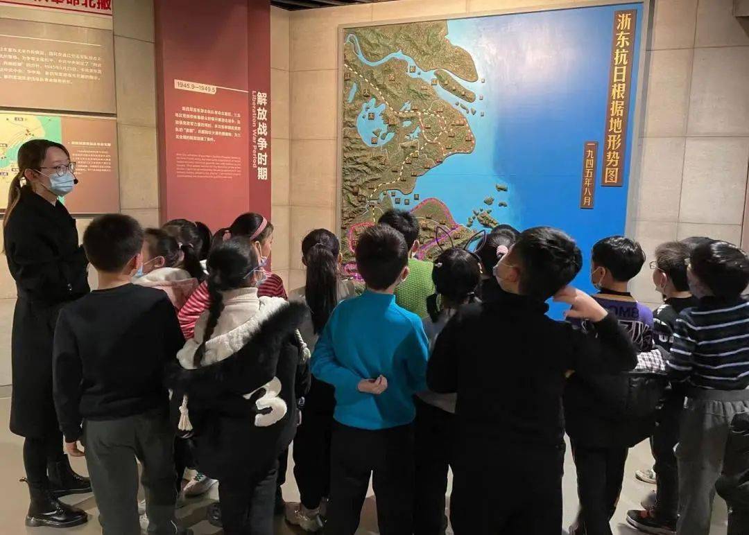 寻美慈溪亲子研学活动进行时②丨这寒假第四实验小学寻找红色足迹