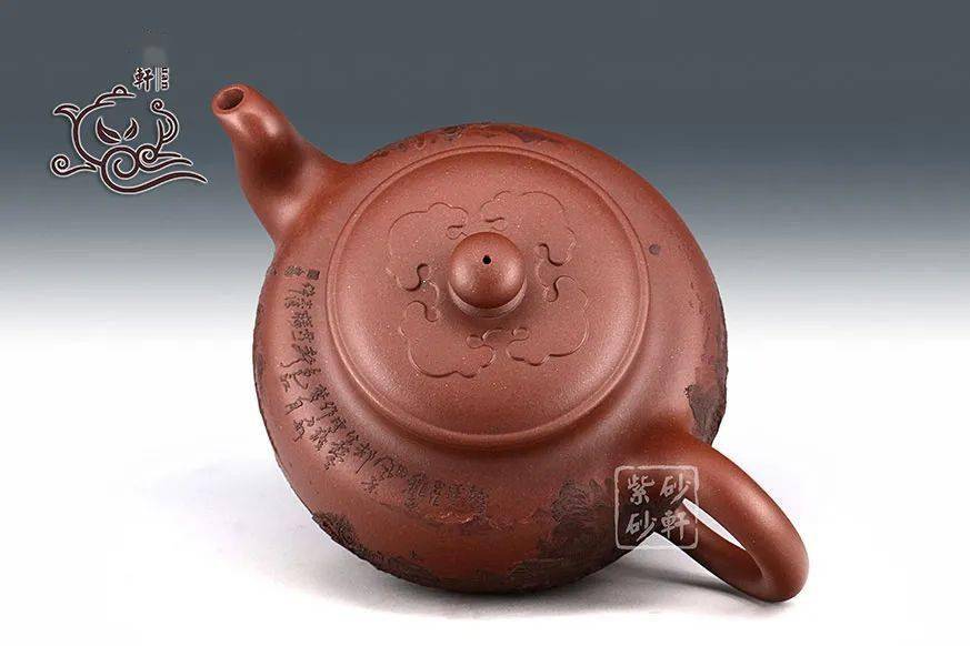 鉴赏张志清泥绘山水大彬如意壶