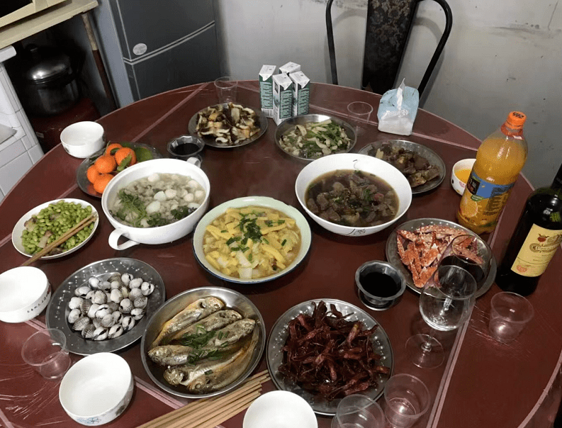 一大波温州人的年夜饭照片流出
