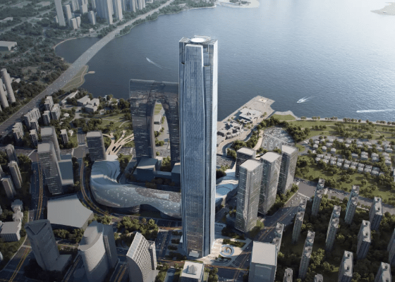 500米“限高令”下的西安超高层......_规划