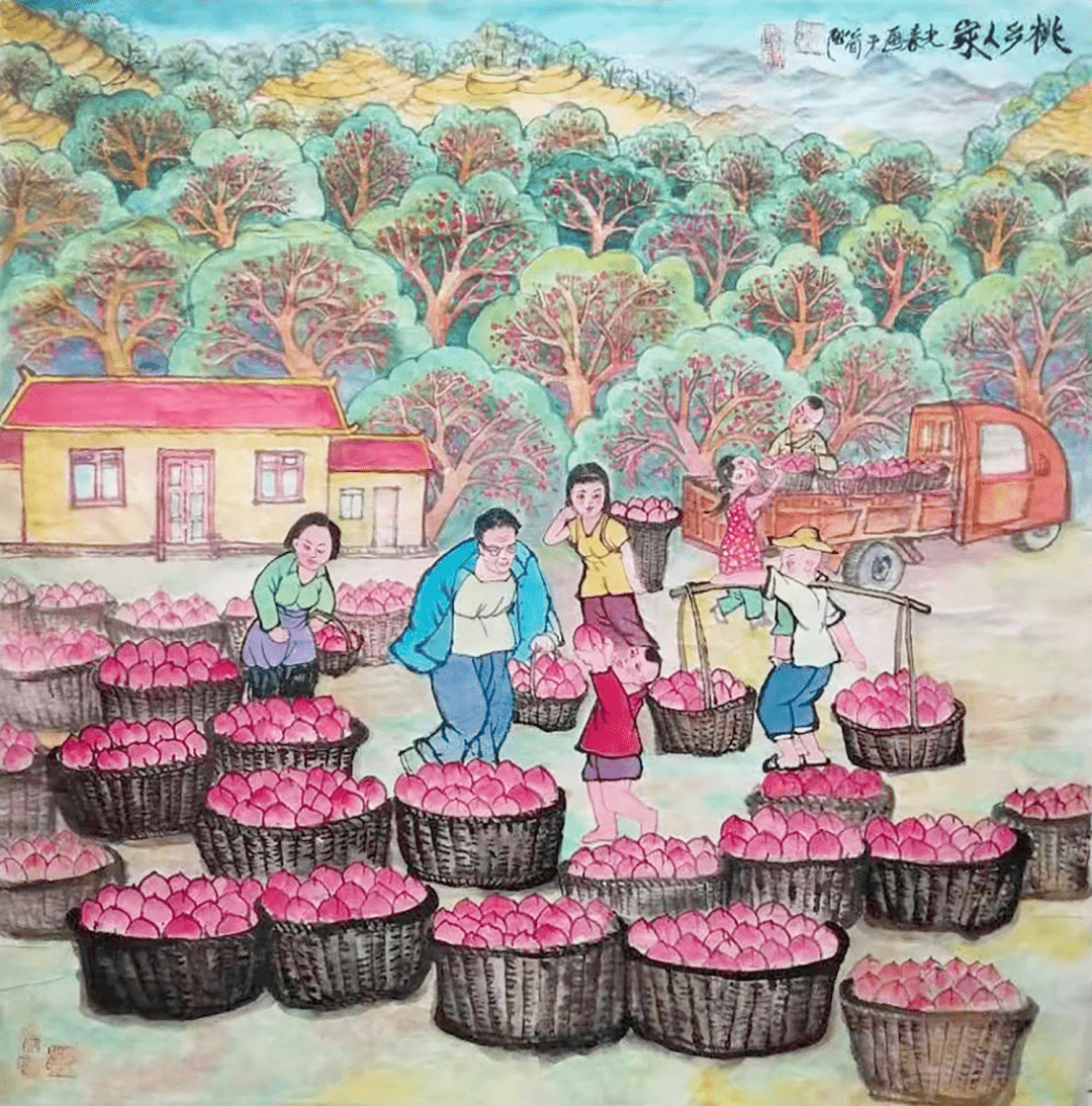 宅家不无聊我们的小康生活简阳农民画云上展览