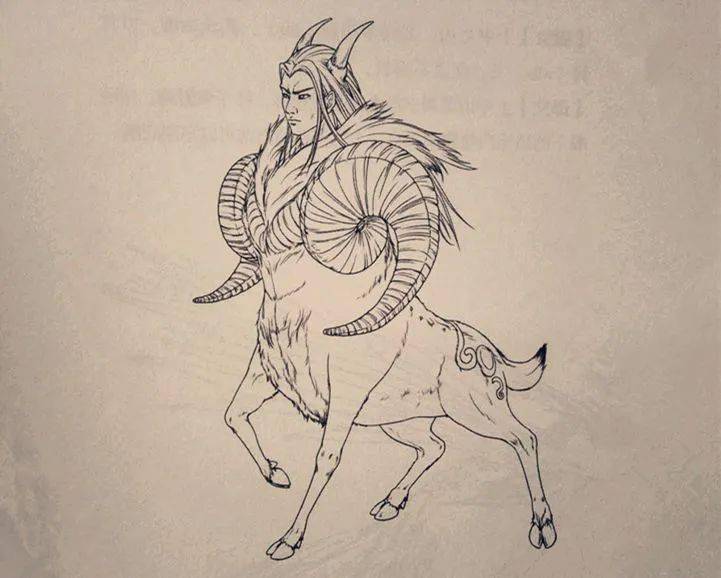 中国最古老的奇书《山海经》中有人面牛身的神灵形象.