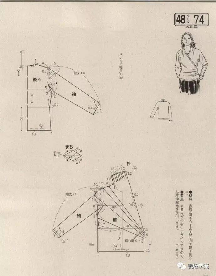 春款貴婦人女裝裁剪圖好看應季