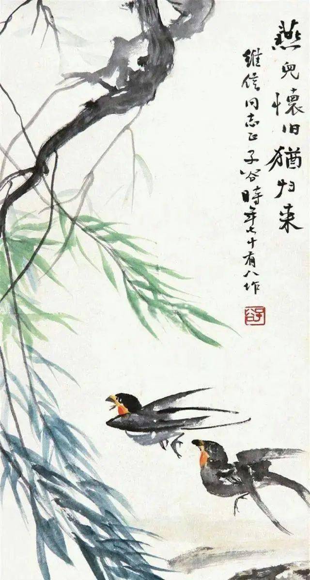 都说画树难画柳看看那些书画名家都是怎么画柳树的