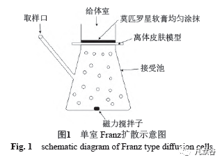 莫匹罗星软膏体外透皮吸收率的测定及质量评价