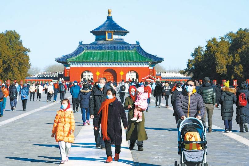 北京市预约游园人数逐日递增