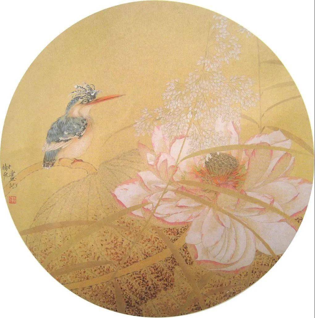 刘树允唯美淡彩工笔画