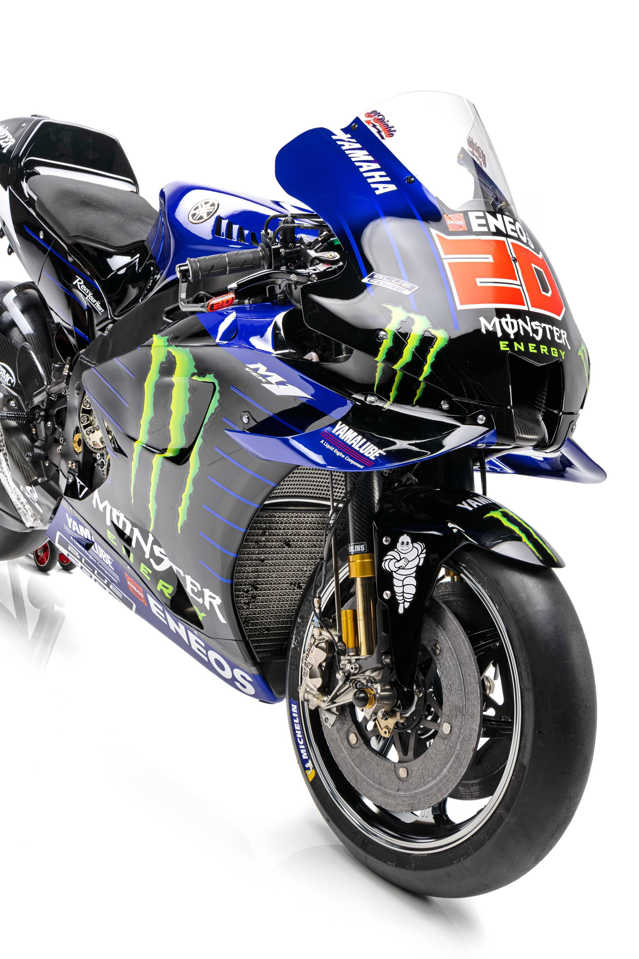 2021motogpyamaha工厂赛车yzrm1