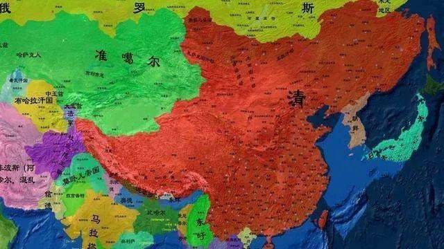 准噶尔汗国人口_准噶尔汗国地图