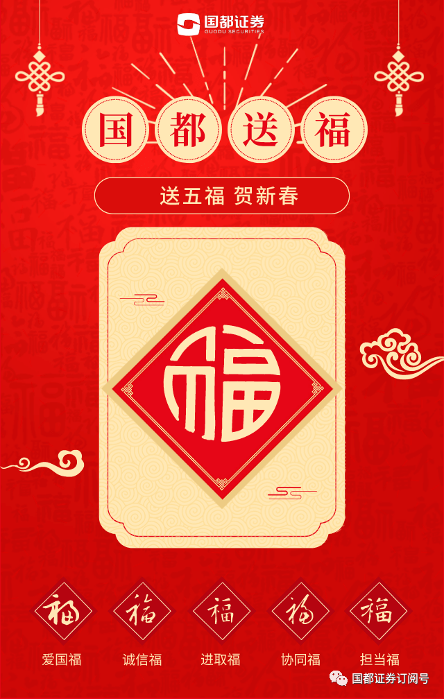 国都证券为您送牛年五福啦