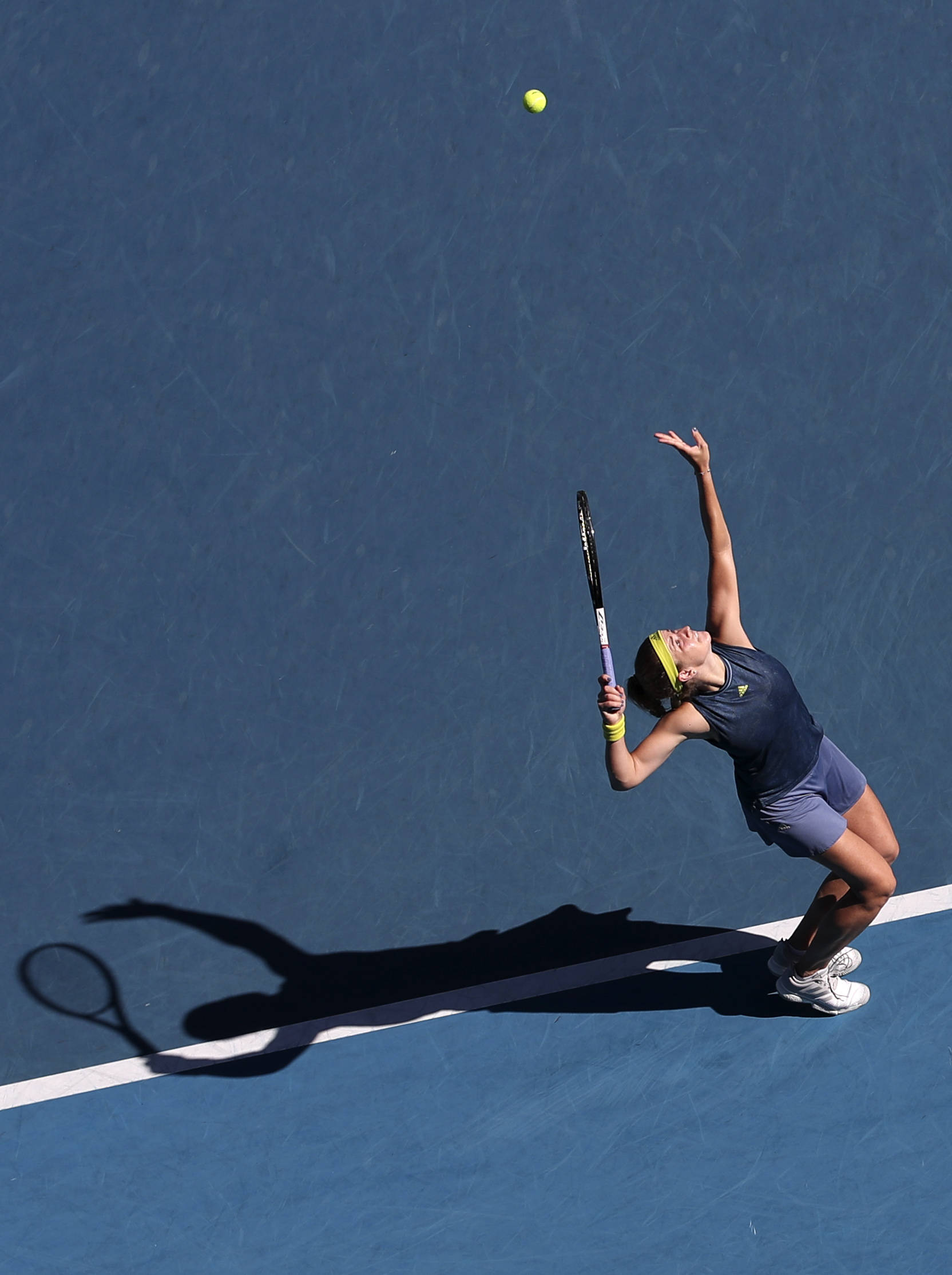 网球——澳网女单半决赛:穆霍娃对阵布雷迪