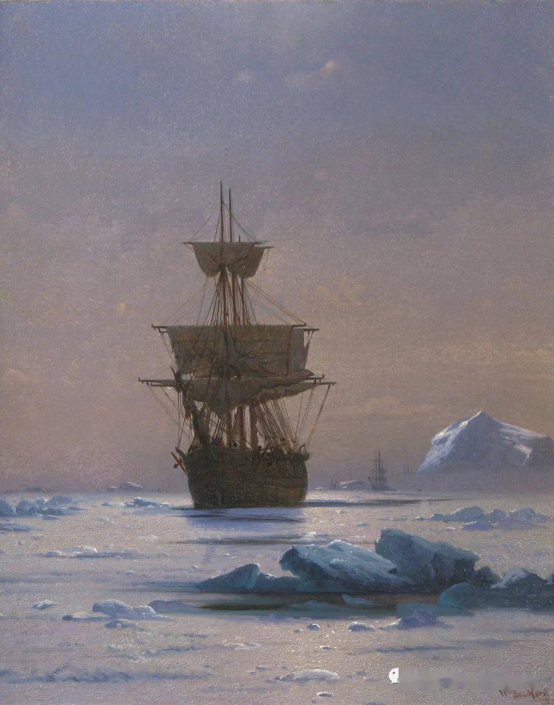 油画风景欣赏williambradford