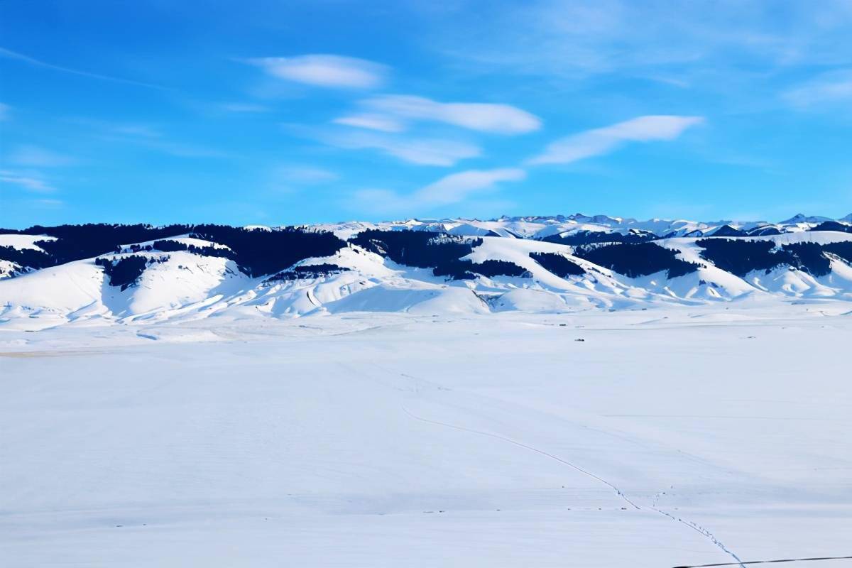 雪海无垠 牧歌昭苏_冰雪