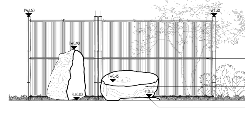 作庭小记:造一个日式庭院_石材