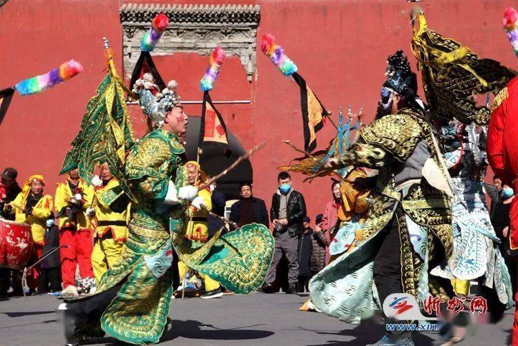 忻州古城定襄县精彩民俗闹新春