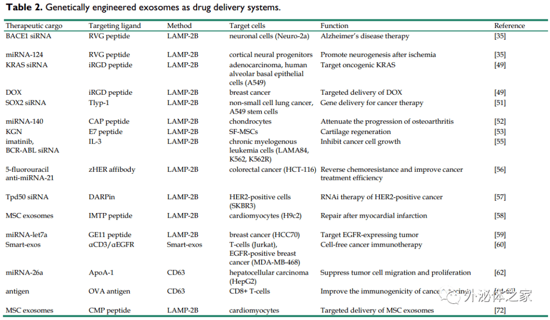 theranostics 工程化外泌体用于药物靶向递送