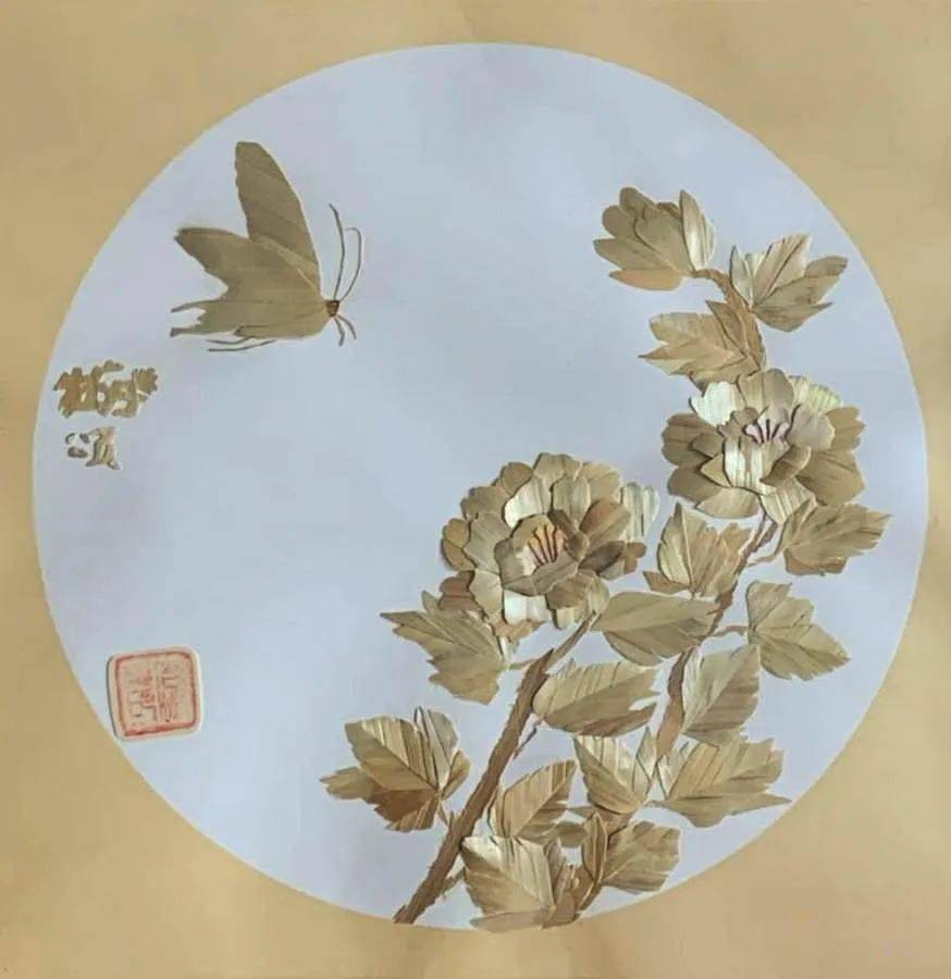 大兴安岭麦秸画