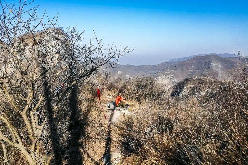 徒步户外227徒步61铁坨山户外穿越经典铁坨山の十字道铁坨山十字道9