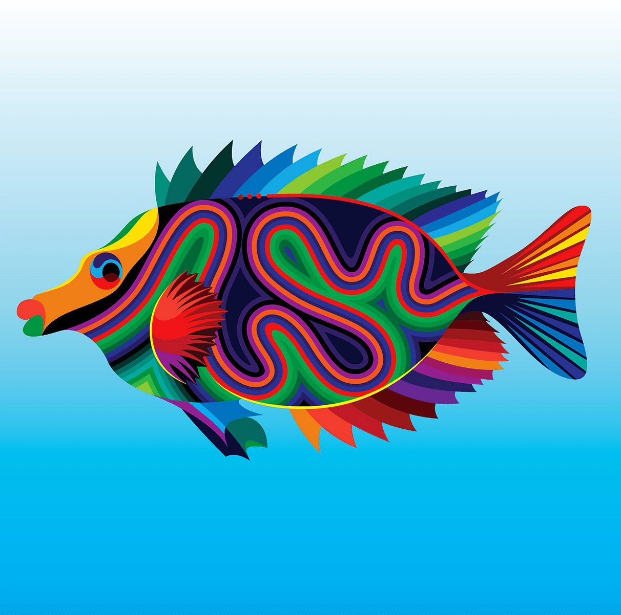 充满视觉魔力的图形设计与色彩_创意