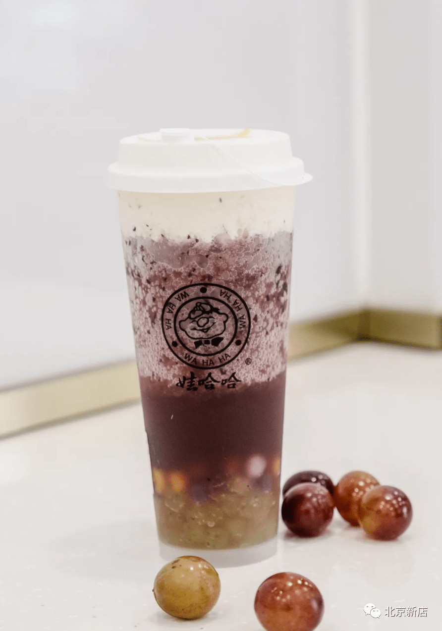 娃哈哈开的奶茶店北京首家
