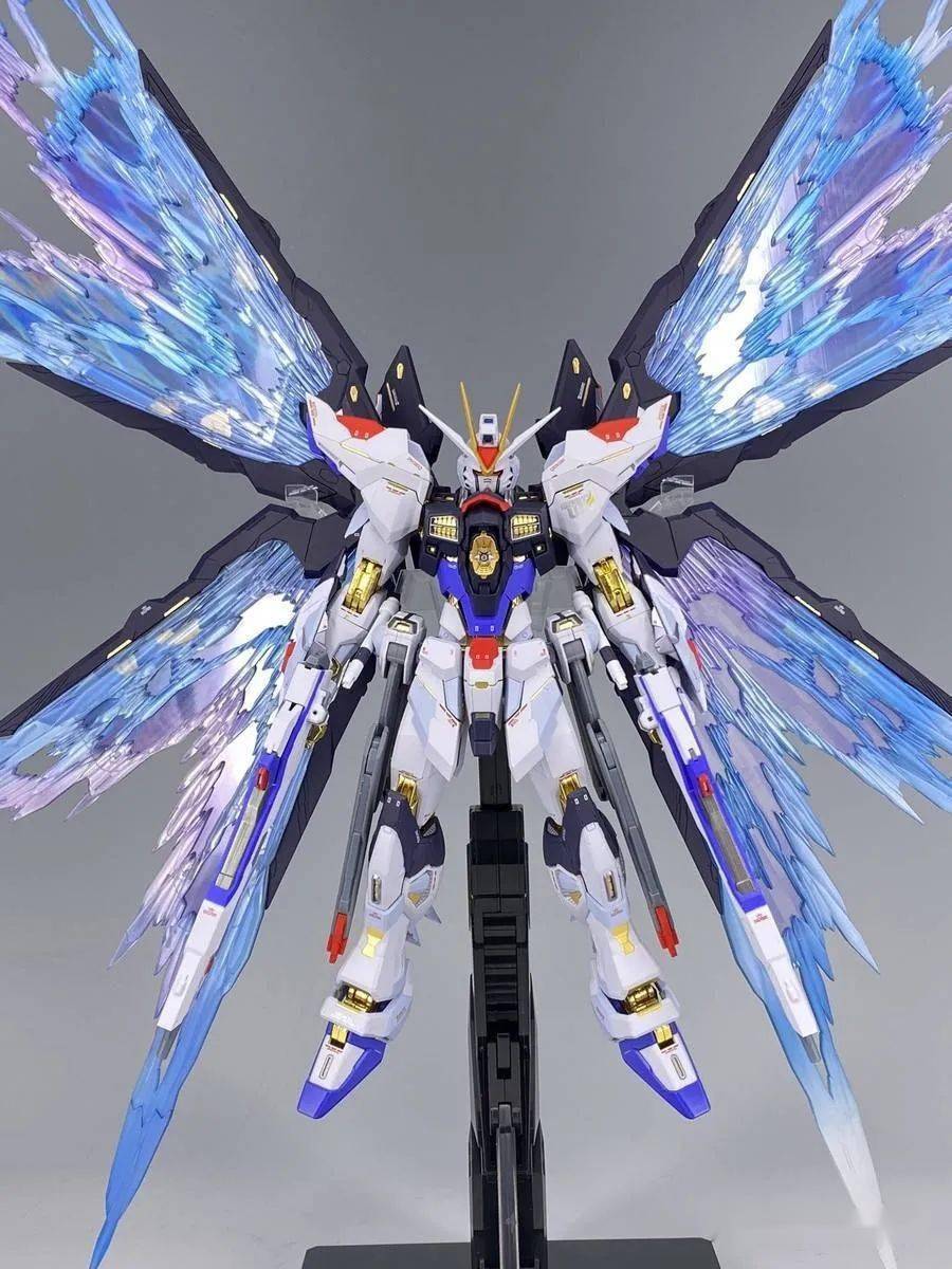 【万代2月 魂限 metal build 强袭自由高达 魂蓝光翼 日玩实物图】