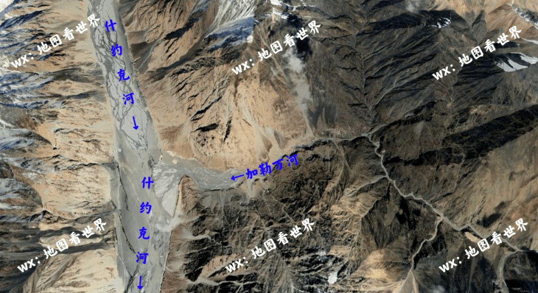 加勒万河出境后汇入什约克河2.印度为什么选择在这里挑衅?