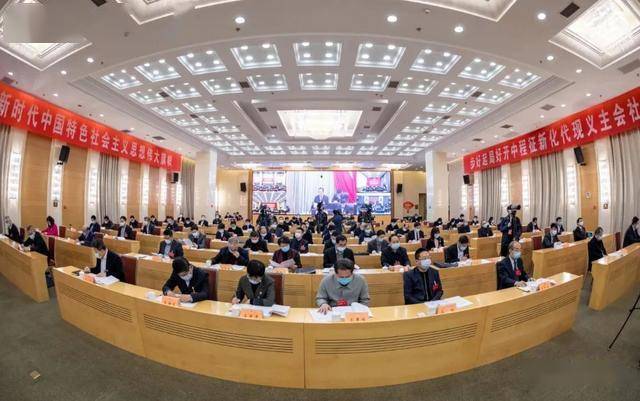 聚焦两会政协第三届吕梁市委员会第七次会议隆重开幕