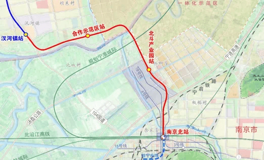 47公里.目前,寧滁城際鐵路滁州段已開工建設,南京段跨滁河大橋