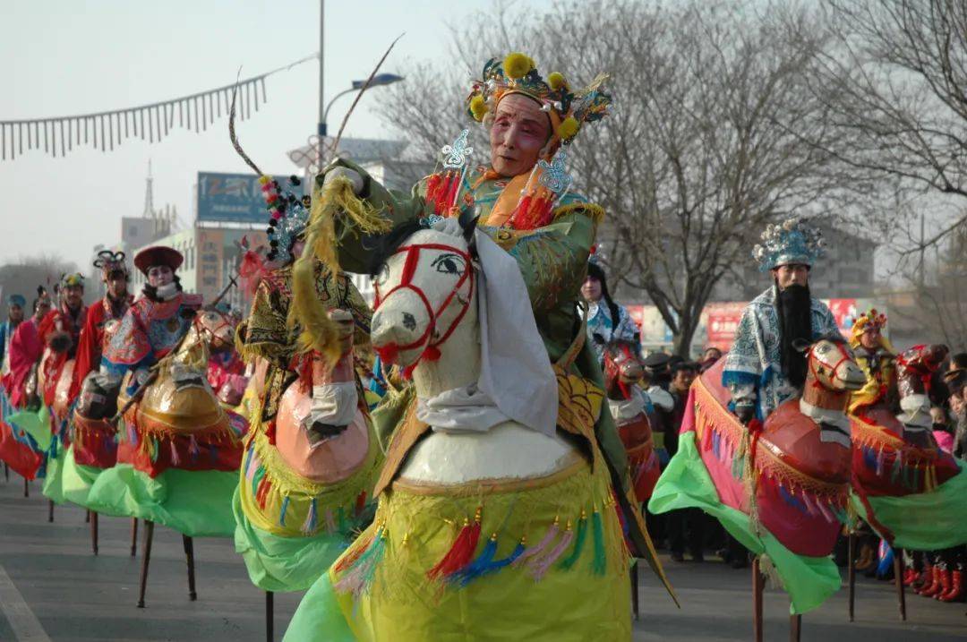文化乐万家非遗闹元宵省级非遗项目寿阳大竹马