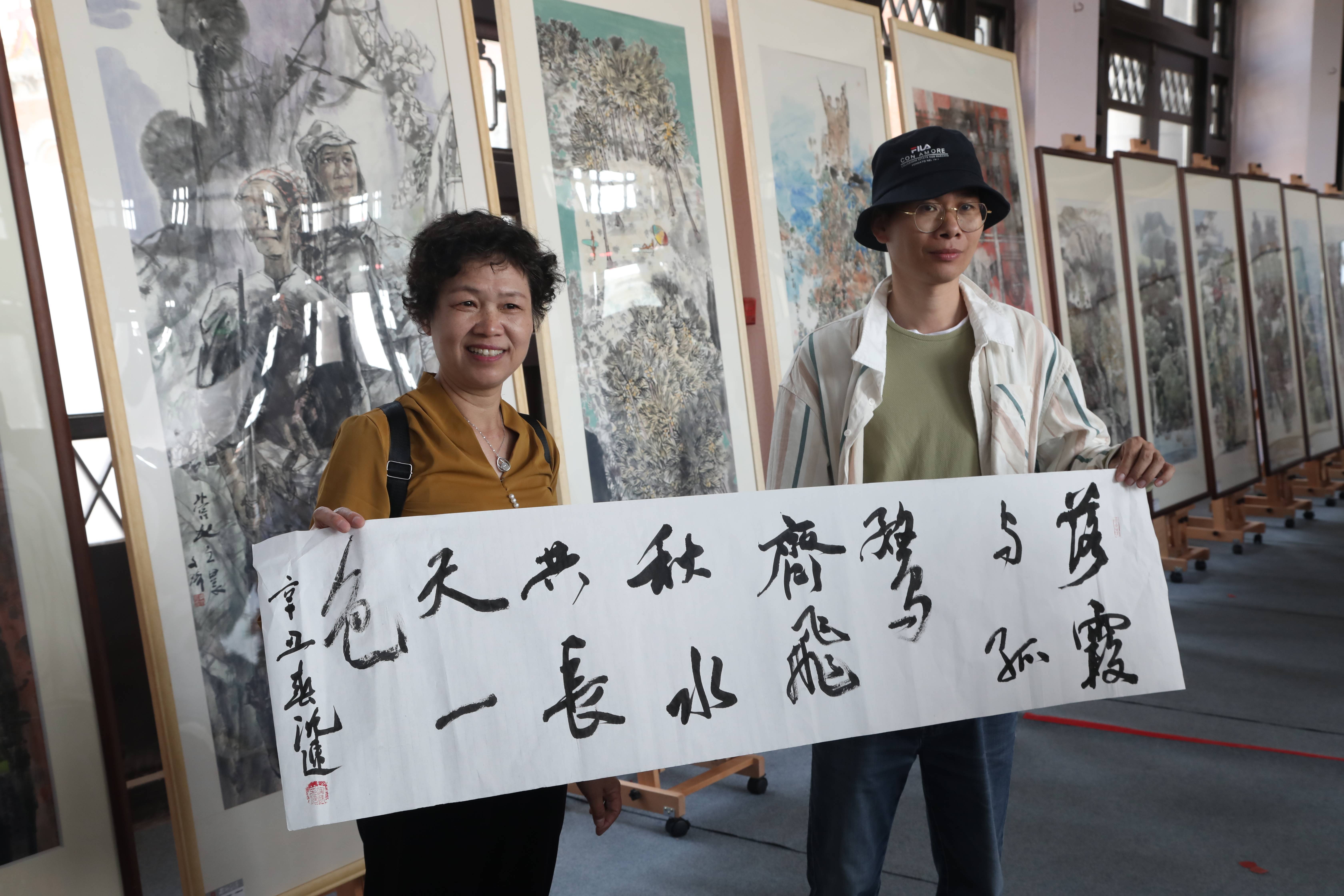 海南：中国画优秀作品新春进景区 全岛景区启动巡展
