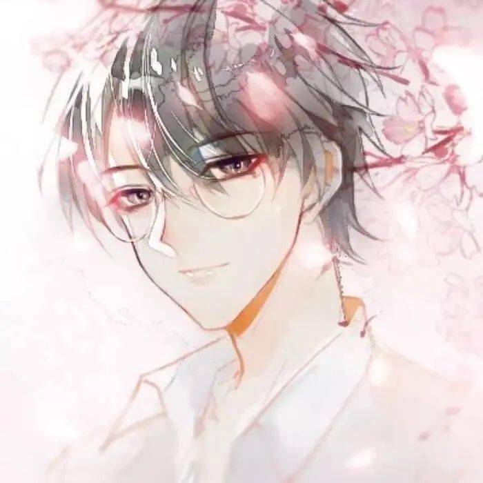 微信头像动漫男含眼镜男