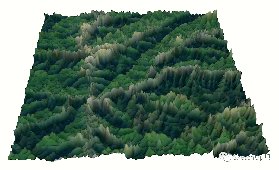 位图转模型▼位图转模型这里强烈安利这款神器直接生成真实好看的地形