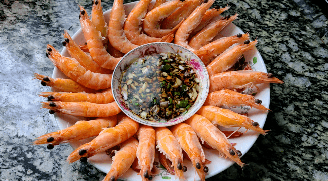 广东家常版白灼虾,清淡营养不油腻,太好吃了!