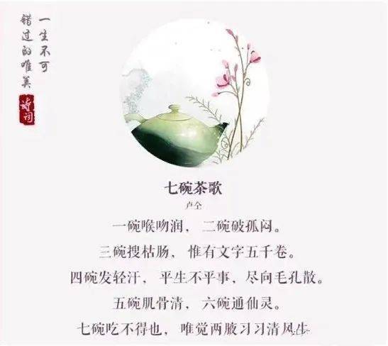 于丹趣品茶韵第八集且尽卢仝七碗茶