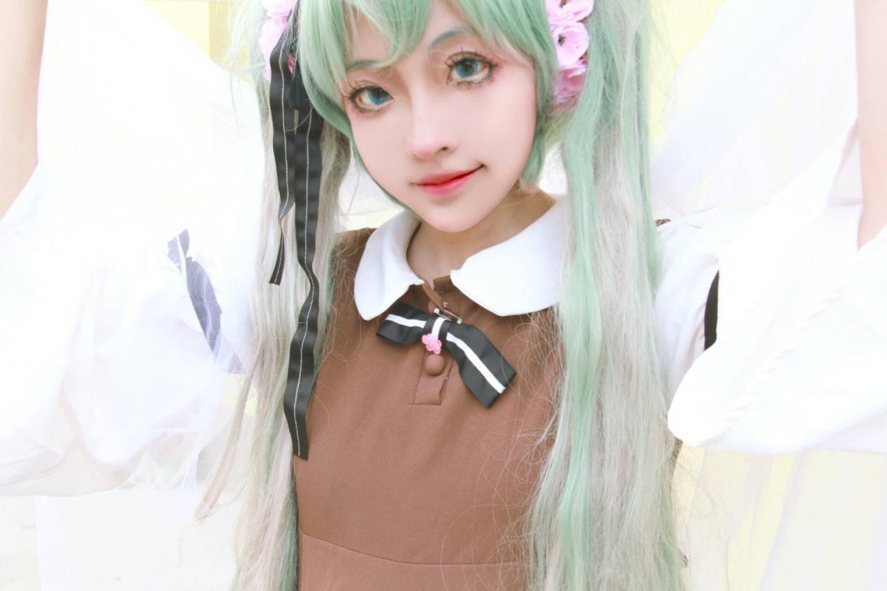 樱花初音cosplay