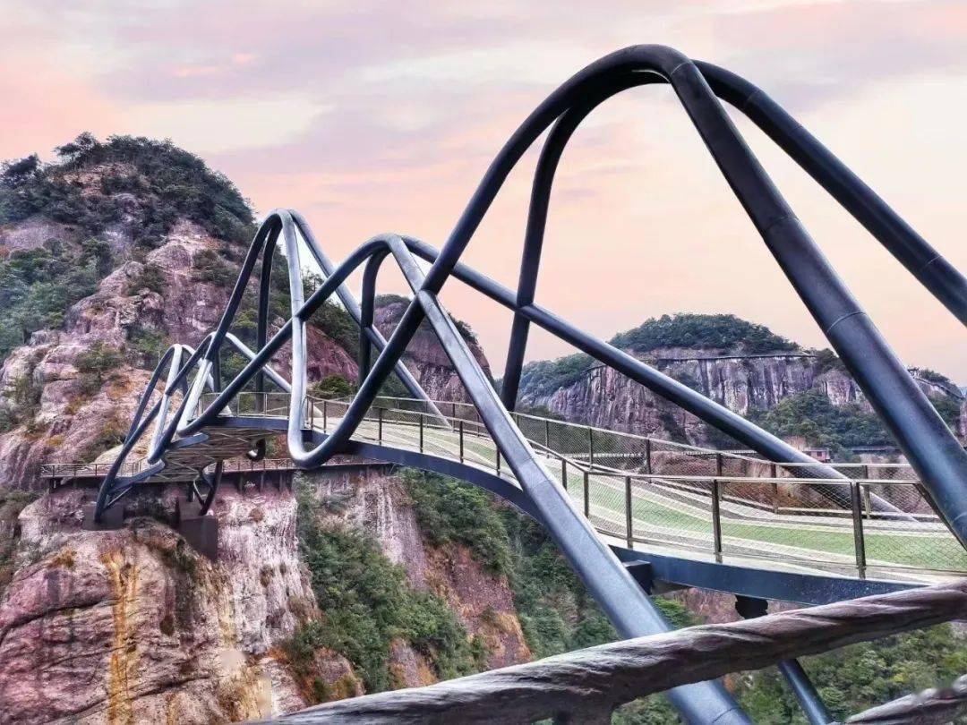 新神仙居3711神仙居新上了卧龙桥鸿蒙桥莲花台灵虚台网红如意桥春节全