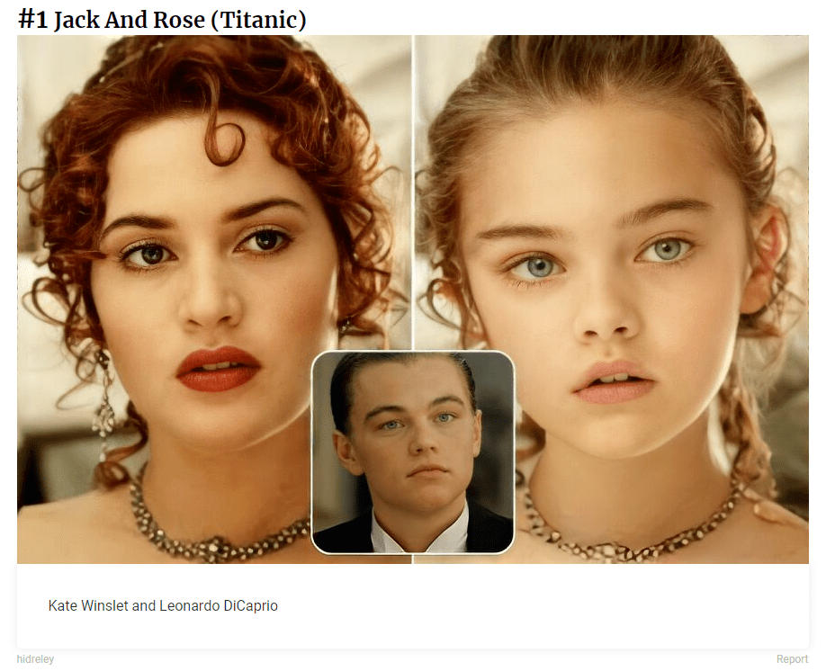 外国博主用ai磕cp荧幕经典情侣们的娃原来会长这样