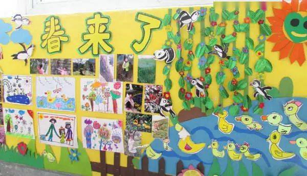 【春天環創】幼兒園春天主題牆佈置,為新學期準備著!