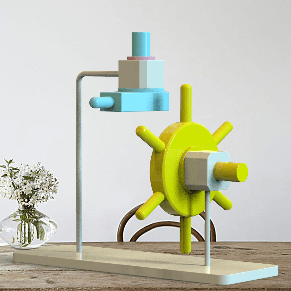 用solidworks制作的间歇传动装置